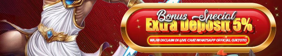 Bonus Deposit Harian 5% Semua Permainan